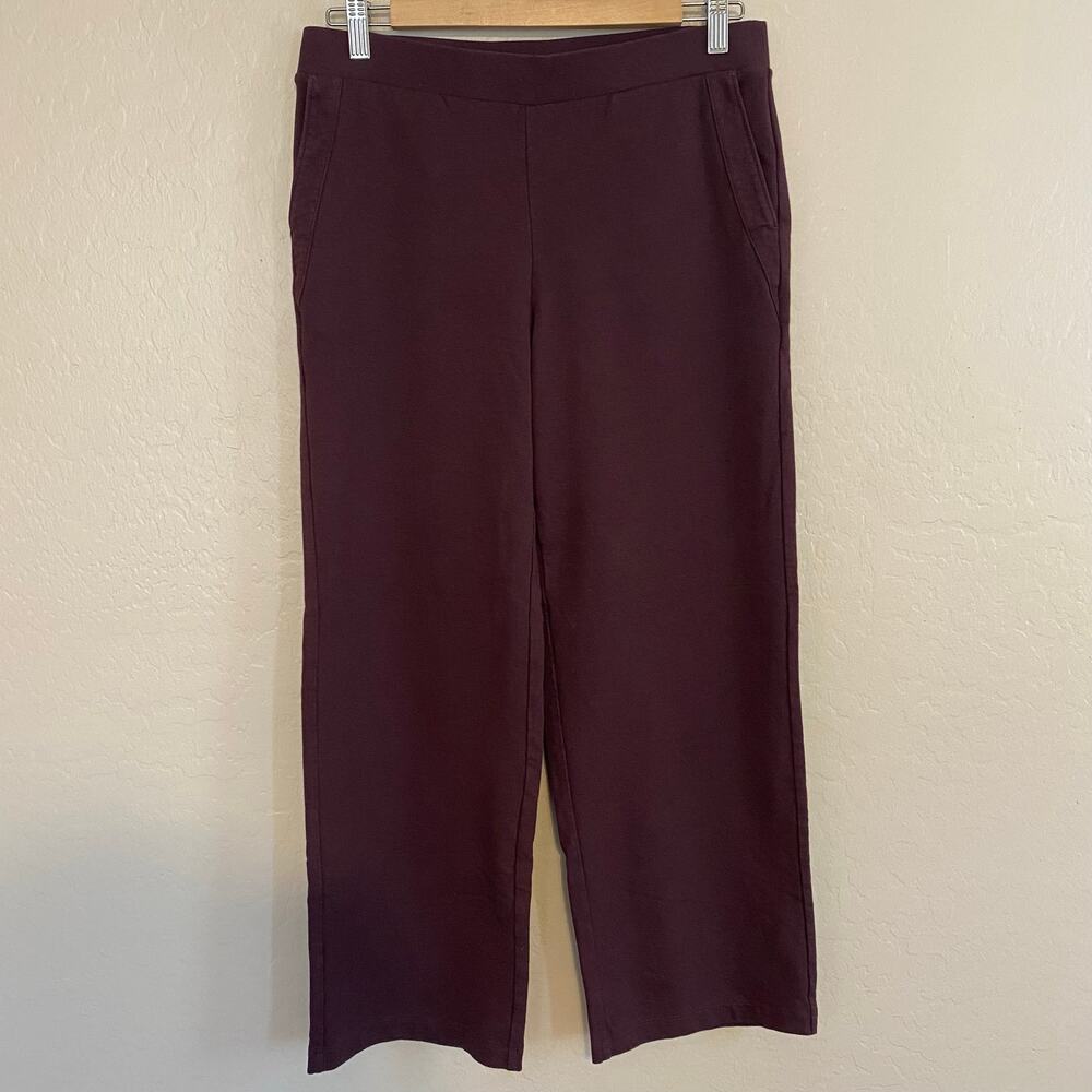 J. Jill Pure Jill Affinity French Terry Pants Womens Size Small Petite Purple